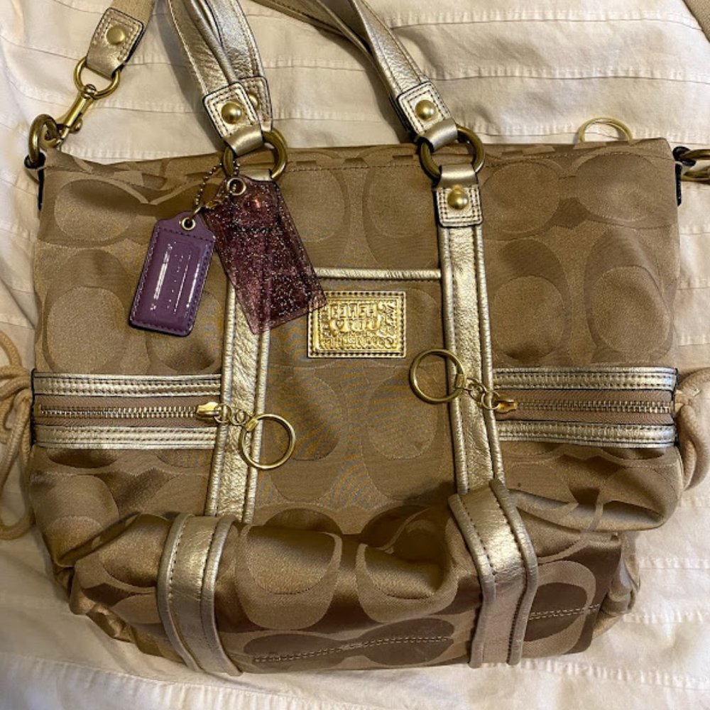 Gold Coach Purse